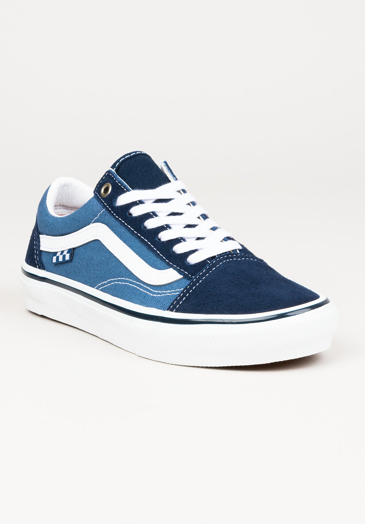 Old Skool SKATE Vans Womens Shoes in navy-white for women – TITUS