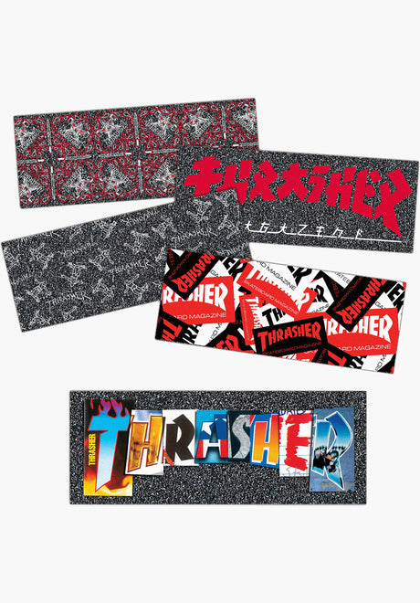 Thrasher Grip Strips 5 Pack multicolored Vorderansicht