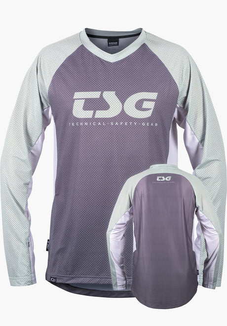 Breeze Jersey lime grey Vorderansicht