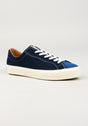 VM003 Suede Low duoblue-white Vorderansicht