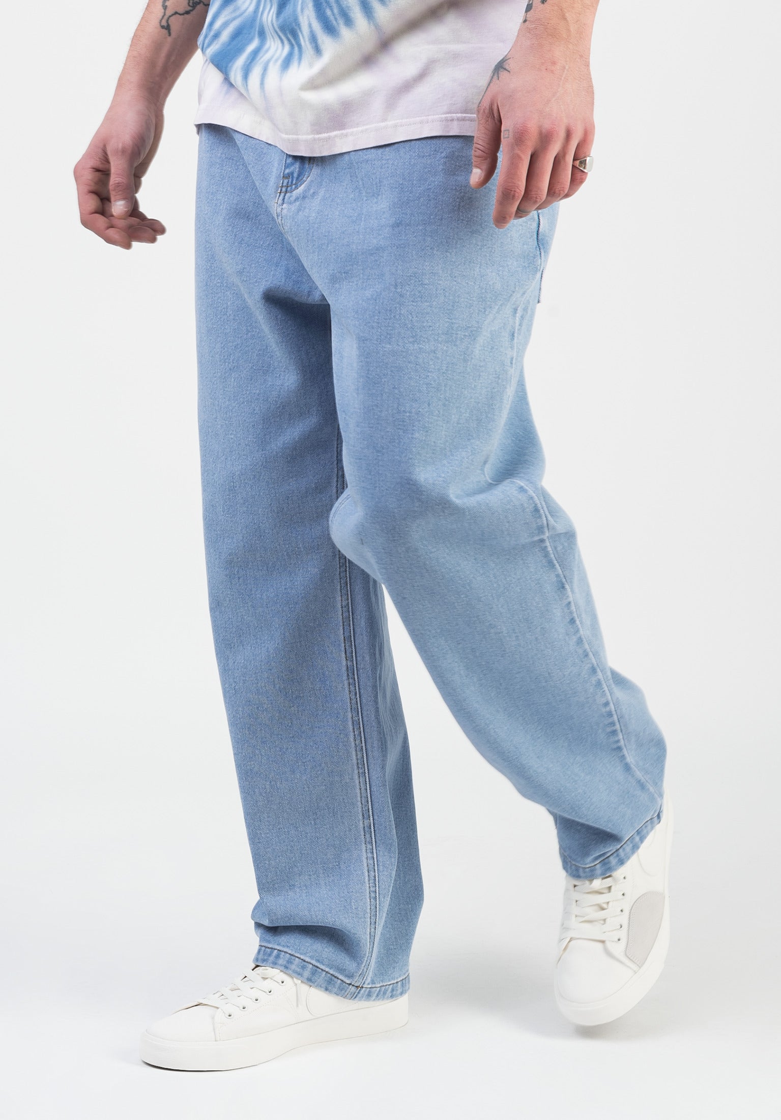 Ozzy TITUS Jeans in lightblue-denim for men