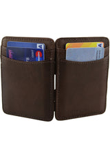 Magic Wallet RFID brown Seitenansicht