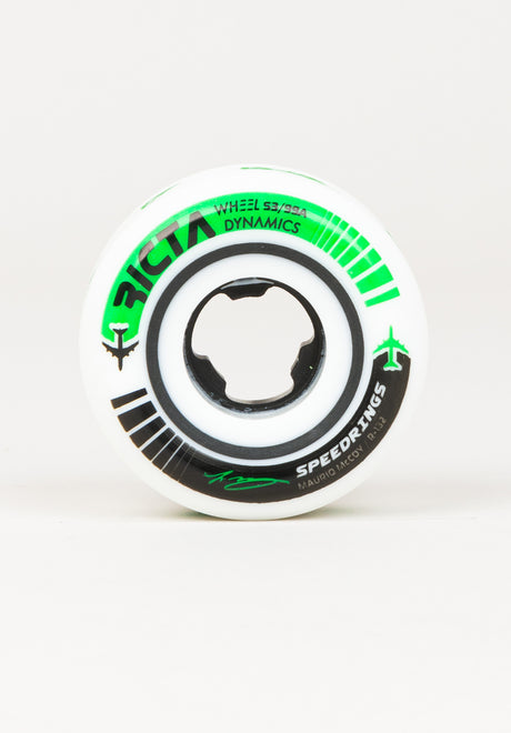 53mm McCoy Speedrings 99A white Rückenansicht