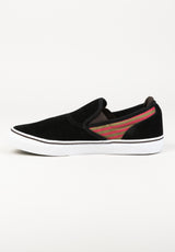 Wino G6 Slip-on x Brandon Hoban black-olive-red Oberansicht