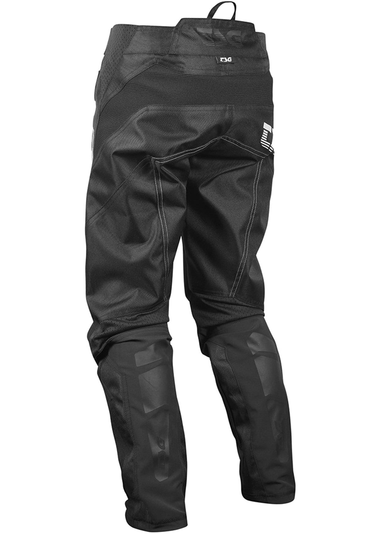 Trailz Youth DH Pants black Rückenansicht