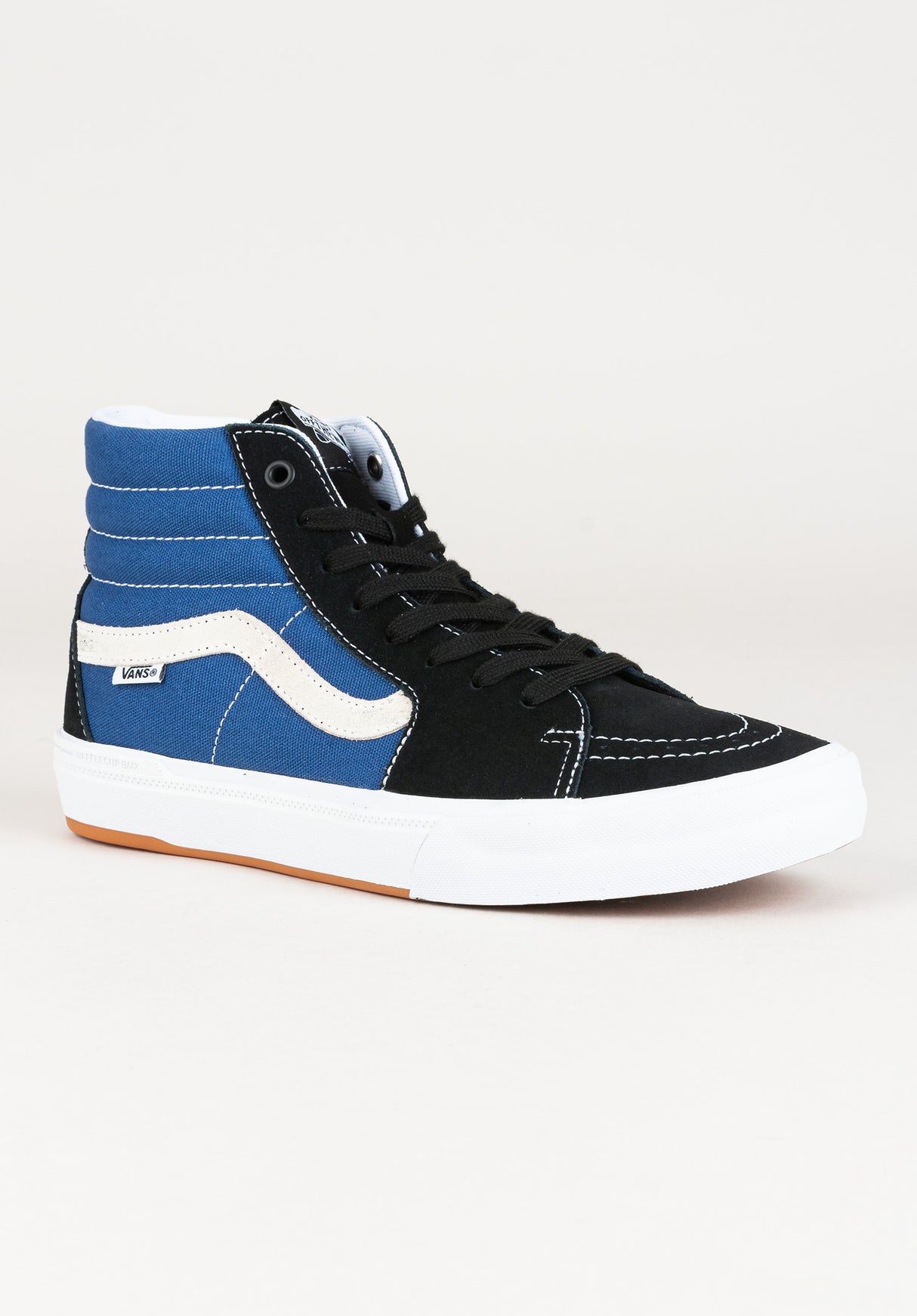 Sk8-Hi black-navy-white Vorderansicht