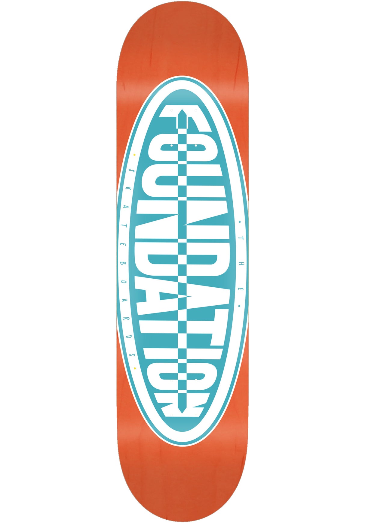 Oval red Vorderansicht