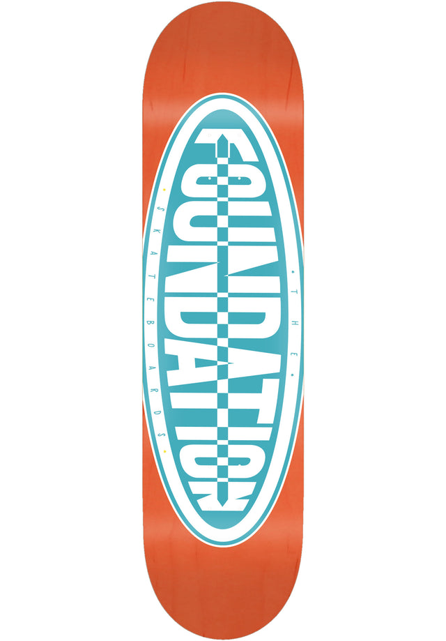 Oval red Vorderansicht
