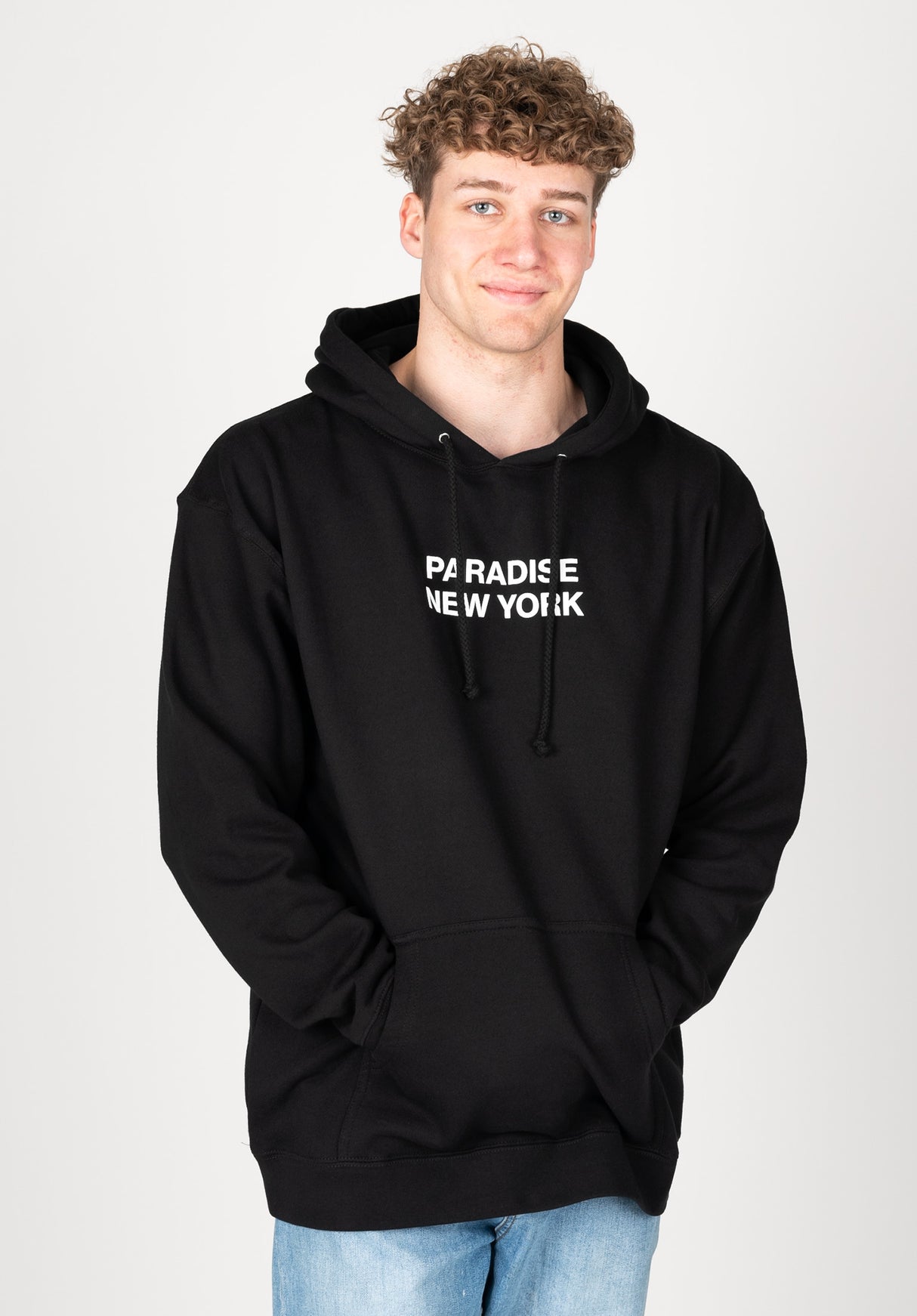 Paradise New York Paradise NYC Hoodie in black for Men – TITUS