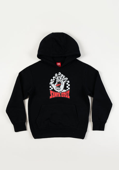 Youth Check Gateway Hand Front black Vorderansicht