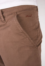 Flex Grip Chino Short brown Close-Up2