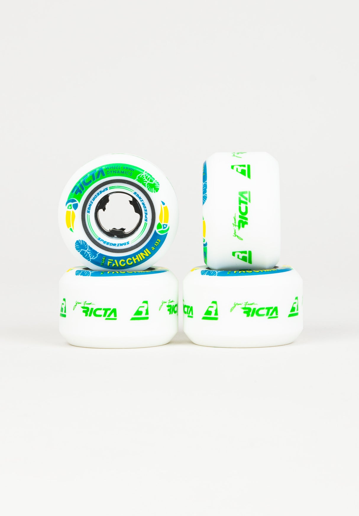Facchini Speedrings Wide 101A white Vorderansicht