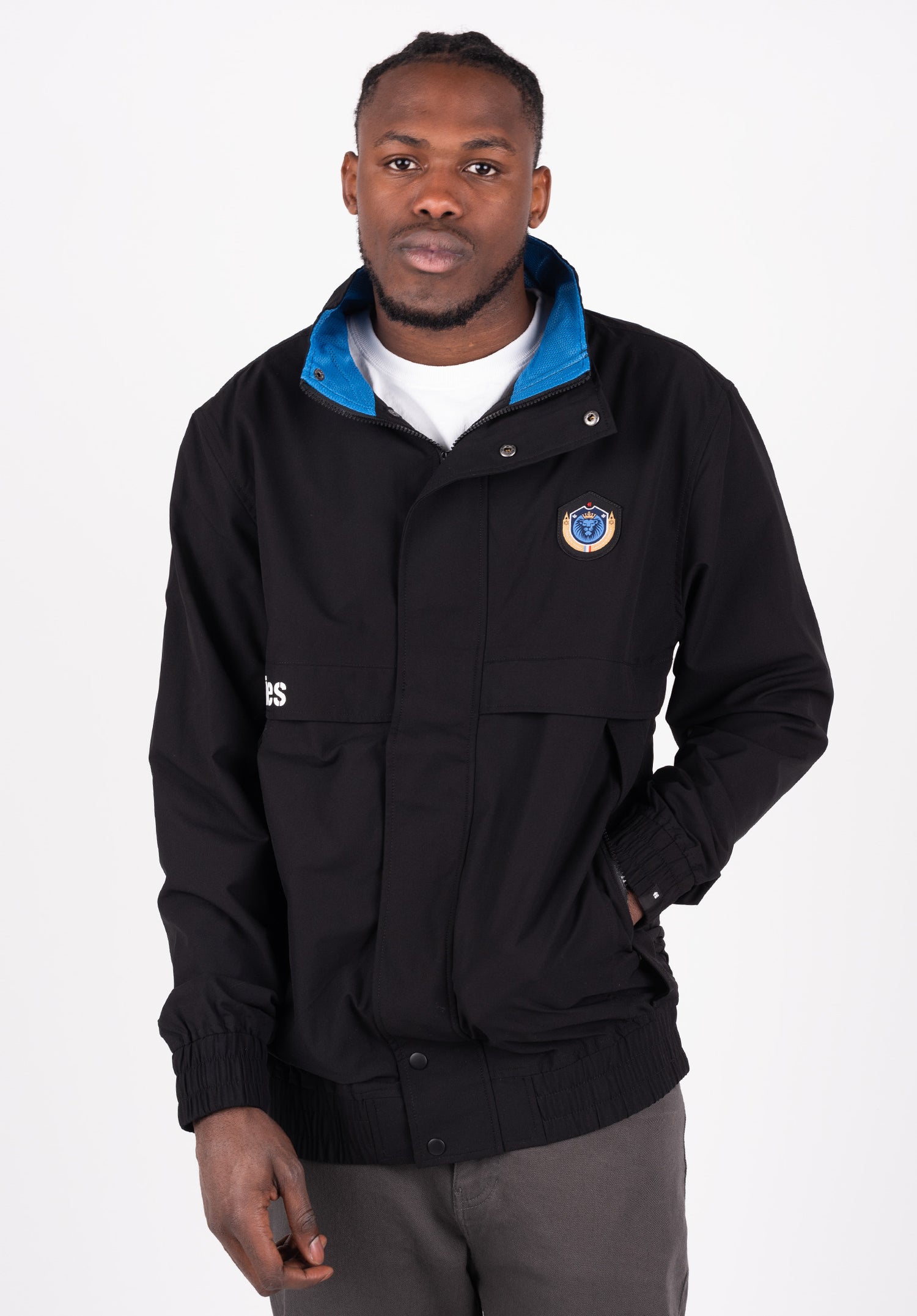 Aurélien Giraud Track Jacket etnies Light Jacket in black for men