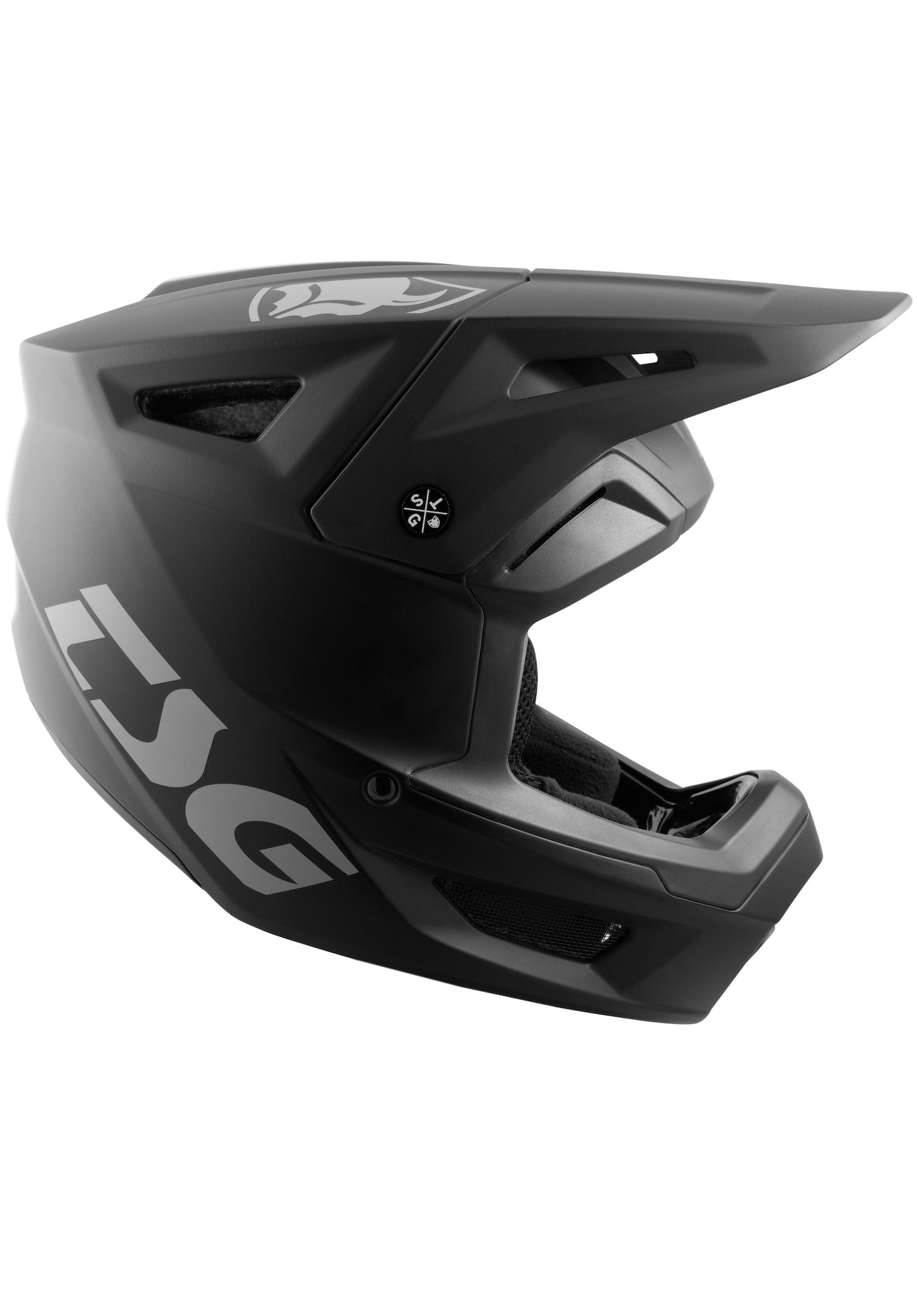 fullface helm 54 cm Sentinel Solid Color TSG Fullface Helmet in satin black – TITUS