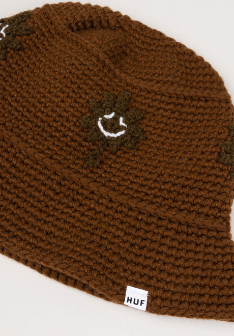 Nature Buddy Knit Bucket brown Rückenansicht