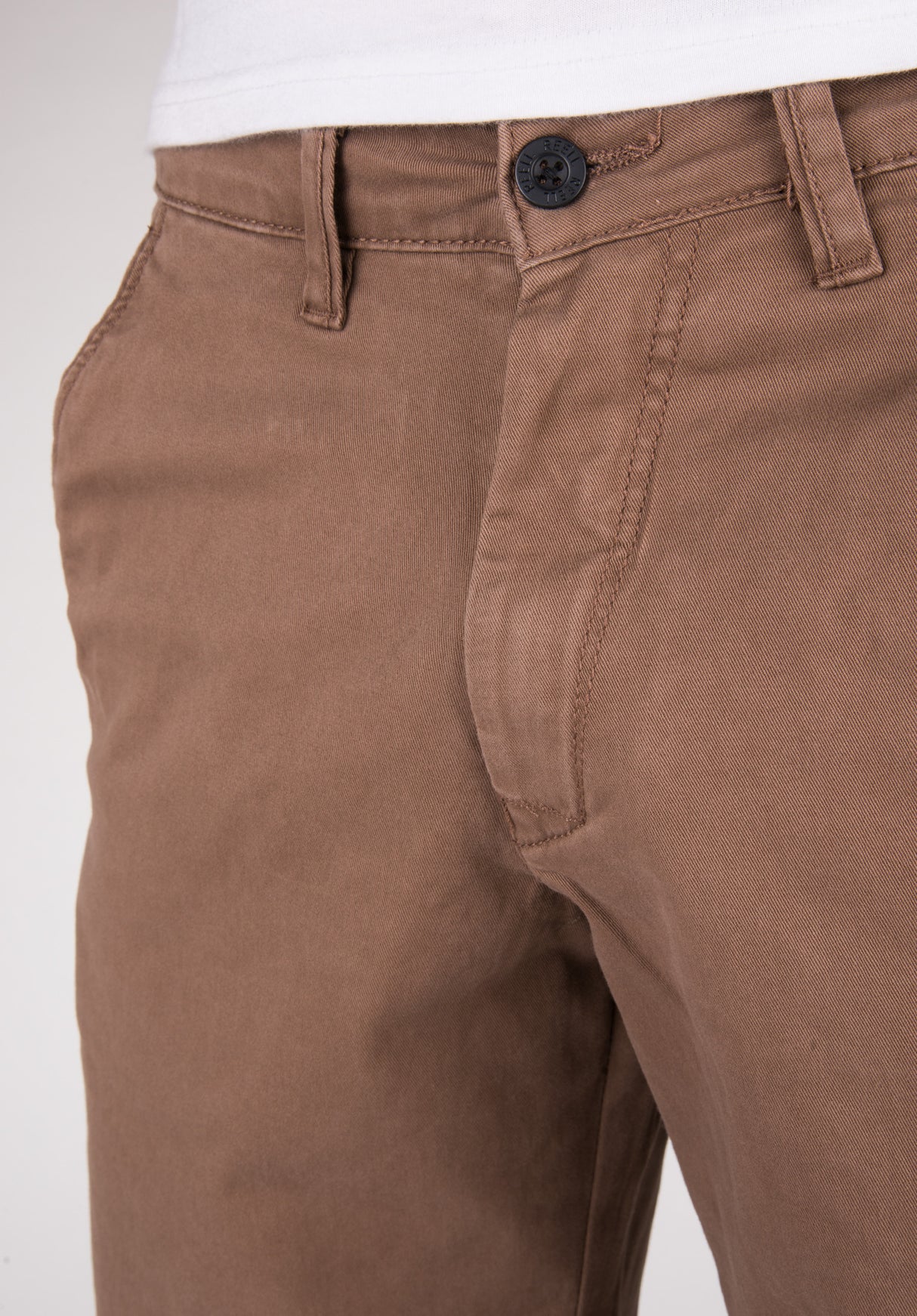 Flex Grip Chino Short brown Close-Up1