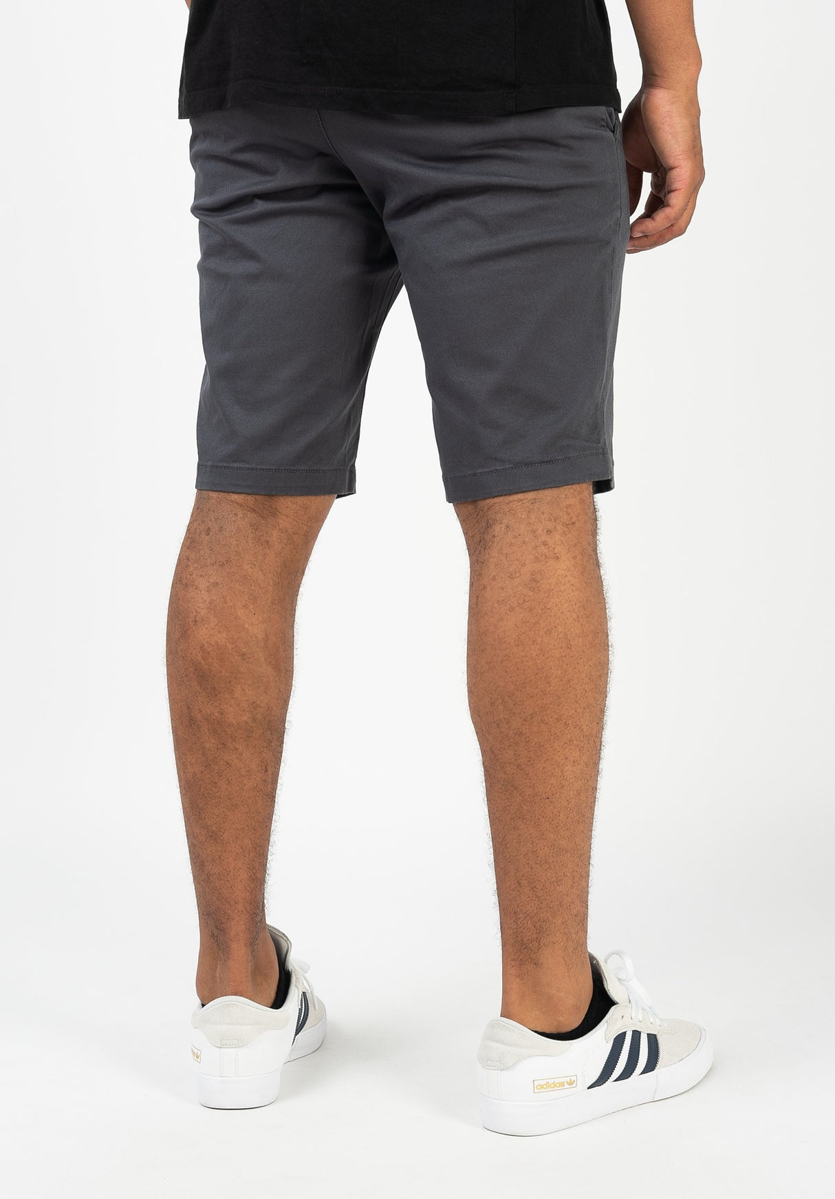 Flex Grip Chino Short darkgrey Rückenansicht