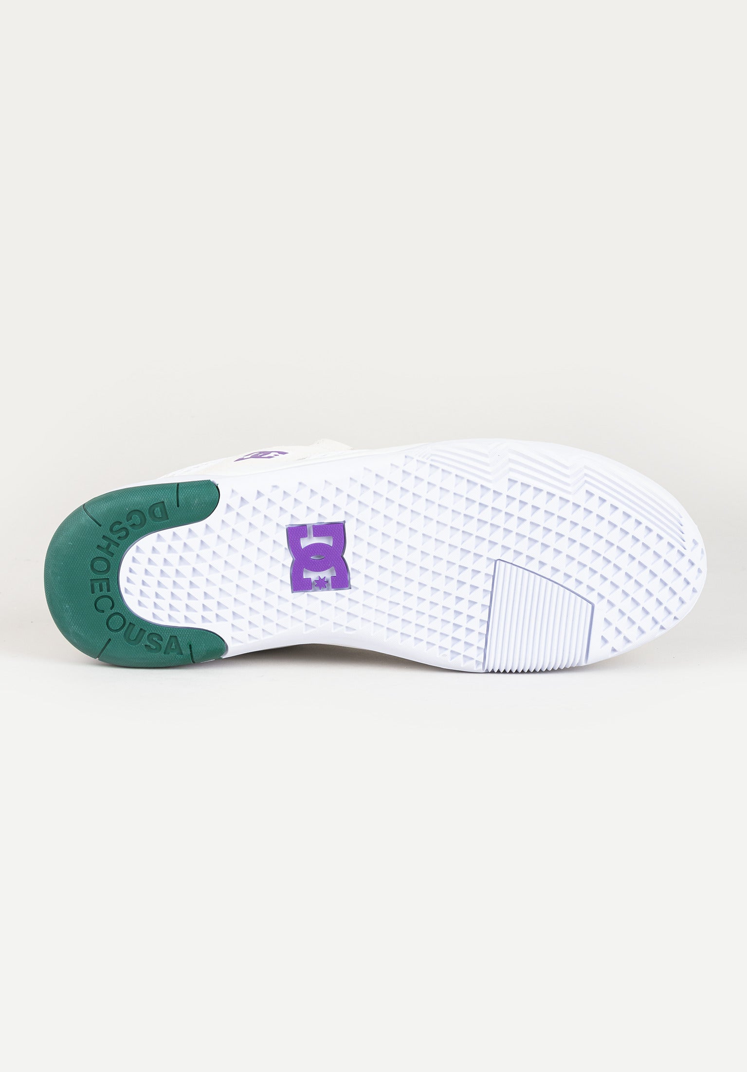 Metric S X ISH DC Shoes Mens Shoes in white-purple for men
