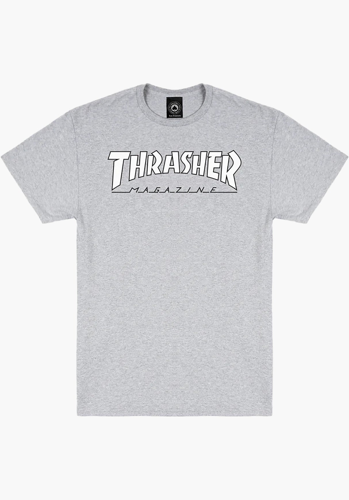 Outlined grey-white Vorderansicht