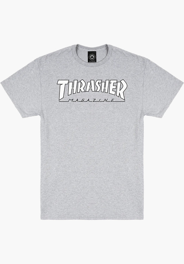 Outlined grey-white Vorderansicht