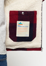 7657 Shirt Jacket red Close-Up1