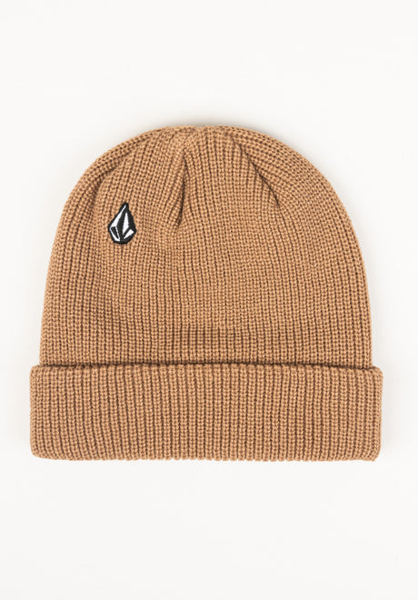 Full Stone Beanie darkbrown Vorderansicht