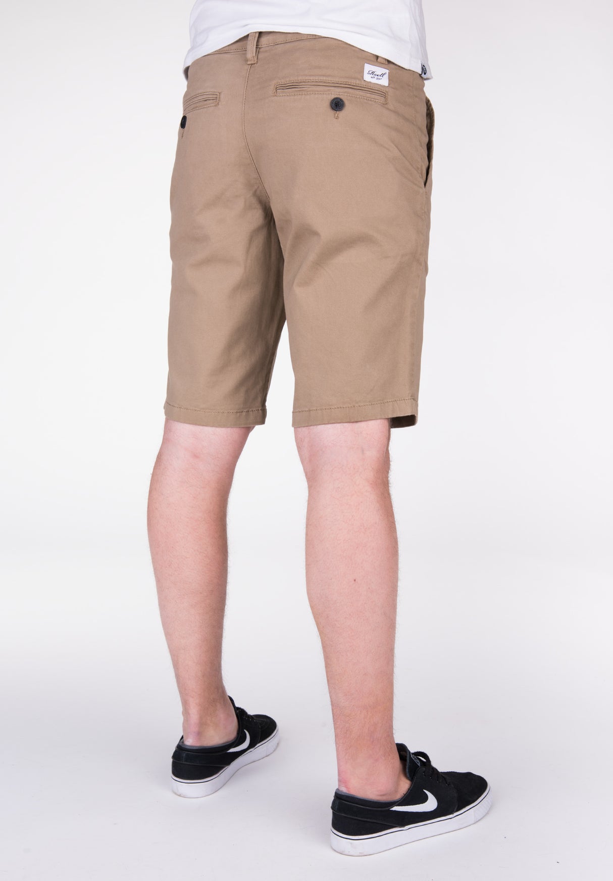 Flex Grip Chino Short darksand Rückenansicht