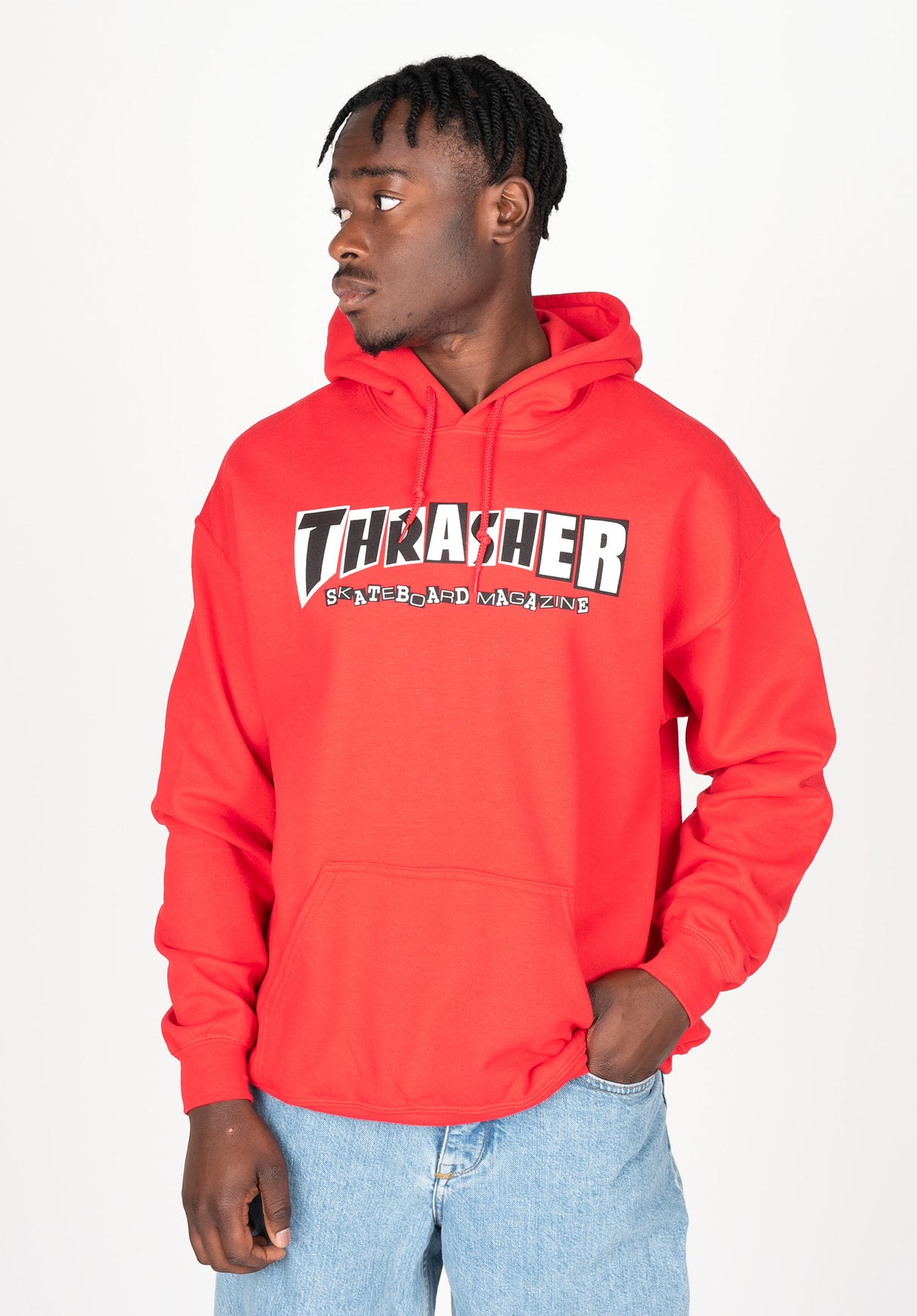 Sweatshirt Felpa Thrasher Con Rose Pink Hoodie Thrasher Radio