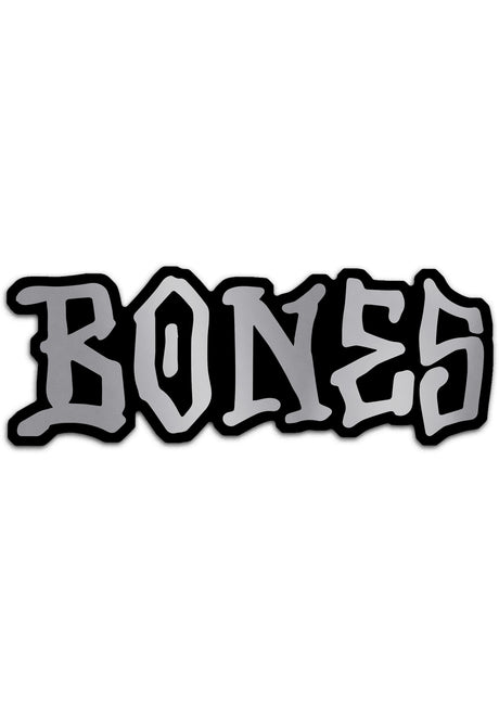 OG Bones 3" Sticker chrome Vorderansicht