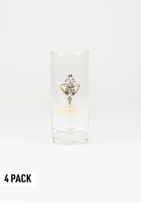 Please Glass Set clear Vorderansicht