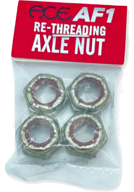 Re-Threading Axle Nuts Pack of 4 silver Vorderansicht