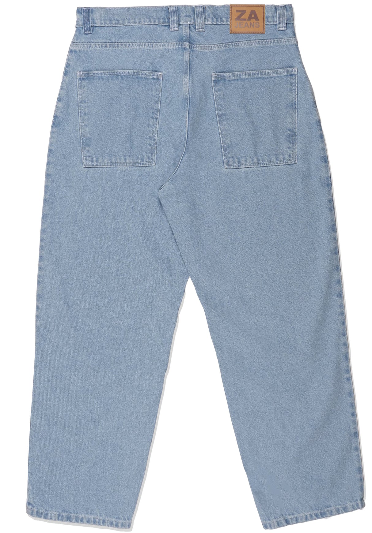 ZA Jeans Baggy Fit washed-blue Rückenansicht