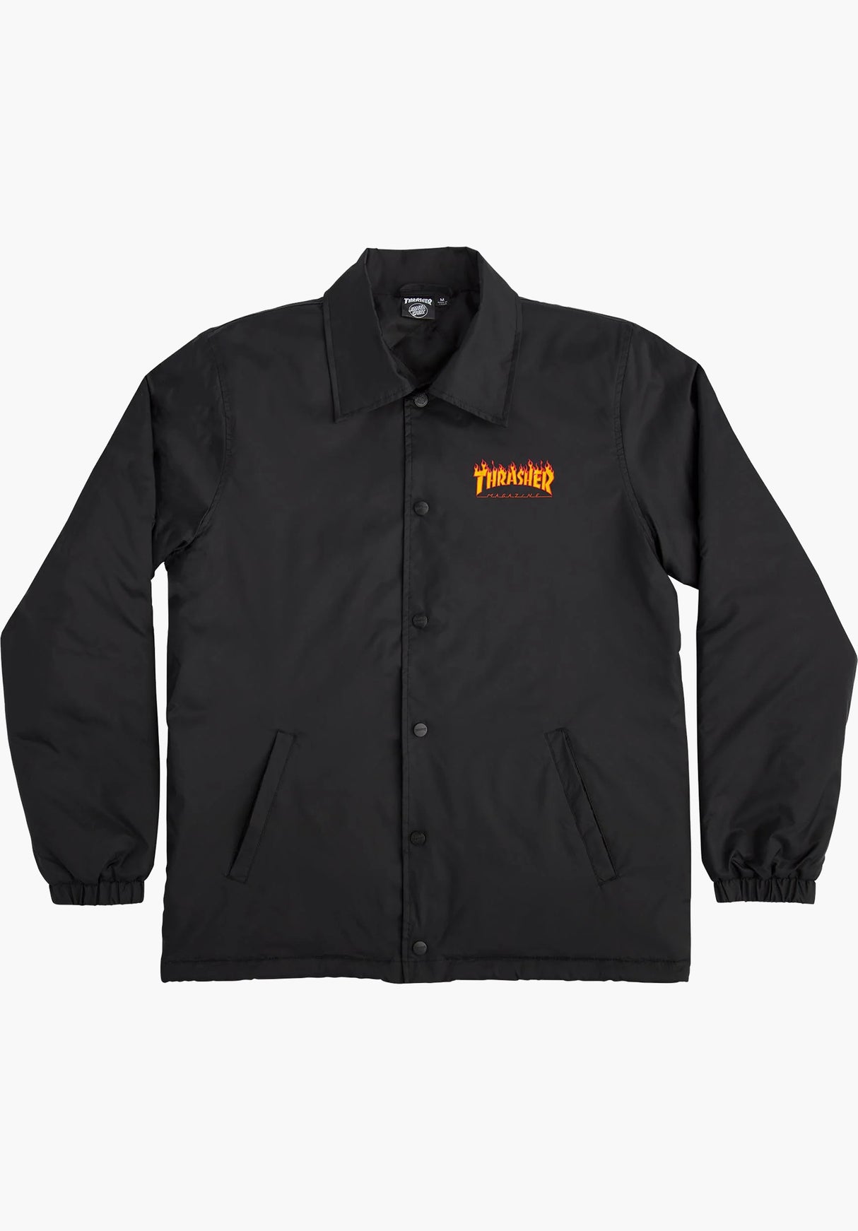 Thrasher Flame Dot Jacket Santa-Cruz Light Jacket in black – TITUS
