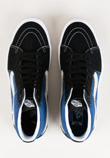 Sk8-Hi black-navy-white Close-Up2