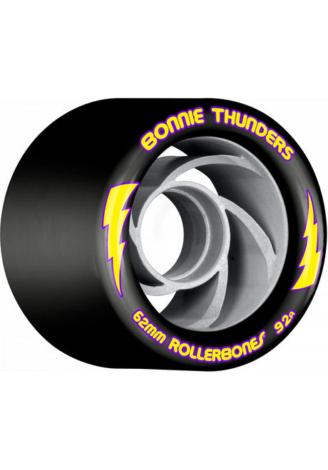 Turbo Bonnie Thunders Signature Aluminum Hub 92A 8er black Vorderansicht
