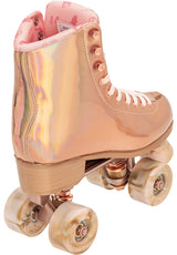 Quad Rollschuhe / Rollerskates marawa-rosegold Oberansicht