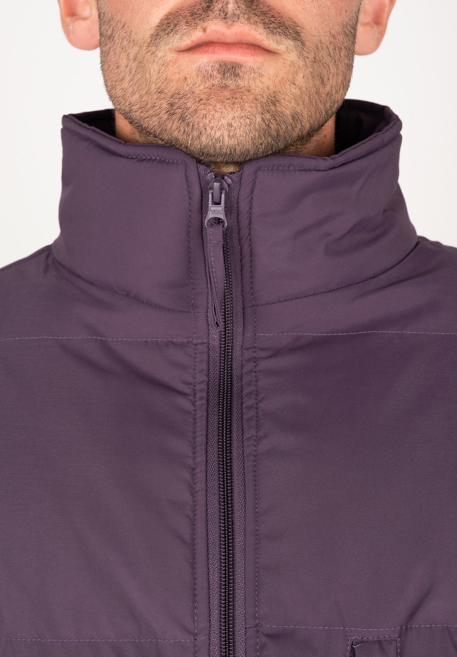 ジャケット・アウター Purple Jackets Girl P. NINEV CRYSTAL CHINTZ THERMO HEAVY Short VIOLET DK