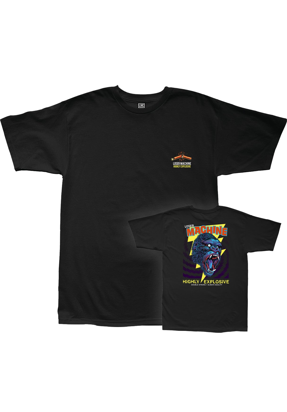 Great Gorilla black Vorderansicht