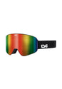 Goggle Four S solid black- rainbow chrome Vorderansicht