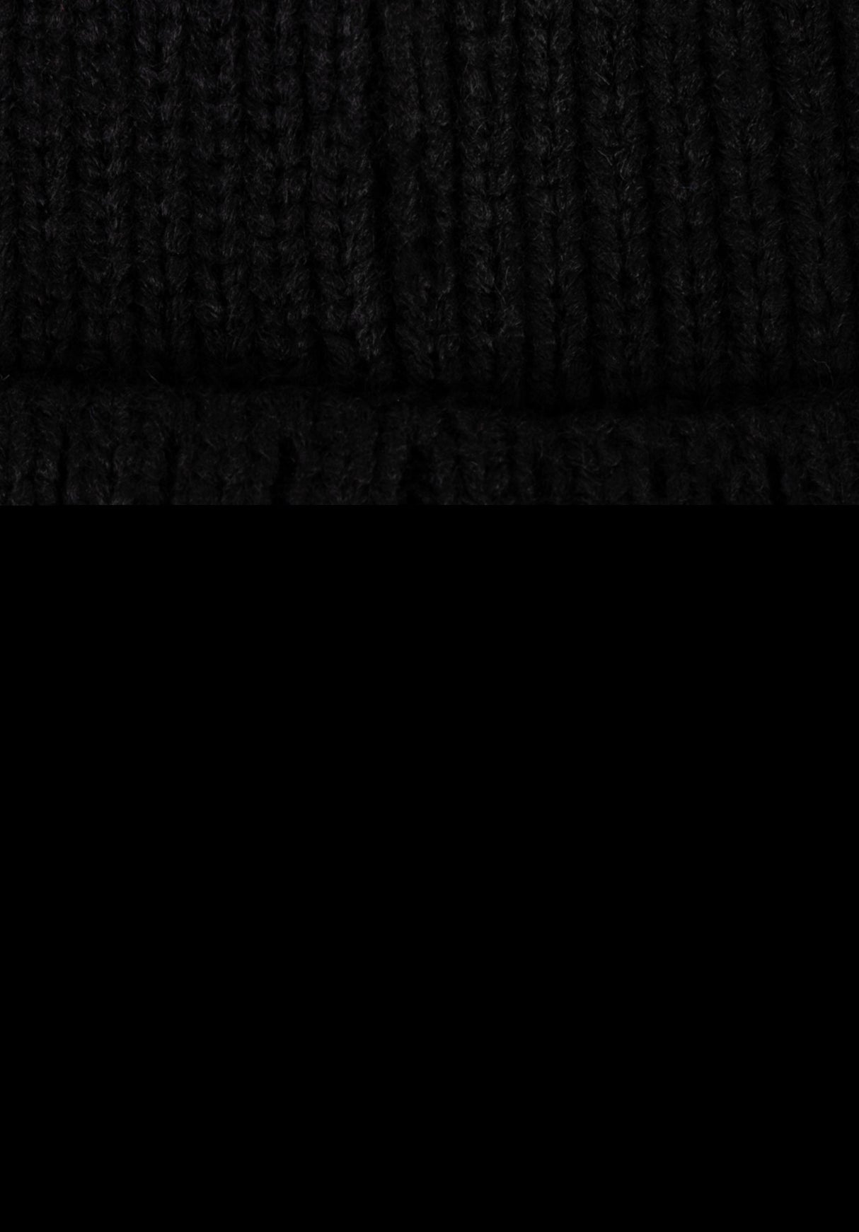 Basic Rubber Rib black Rückenansicht