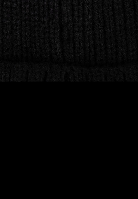 Basic Rubber Rib black Rückenansicht