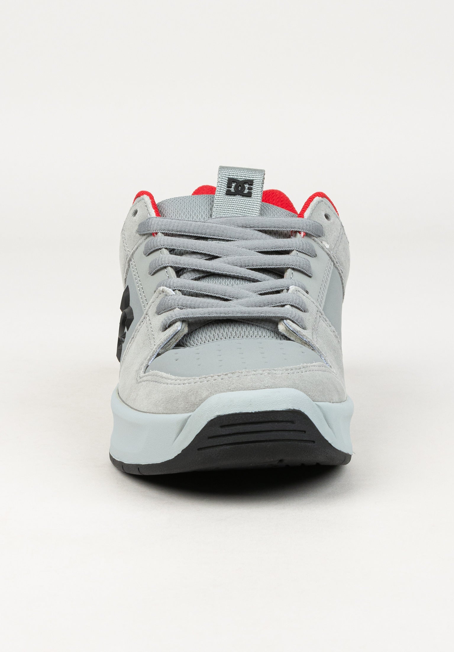 Lynx Zero S DC Shoes Mens Shoes in grey-grey-red for men – TITUS