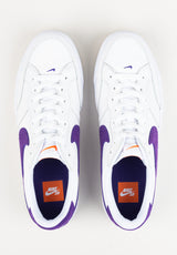 Zoom Pogo Plus white-courtpurple-white-gumlightbrown Close-Up2