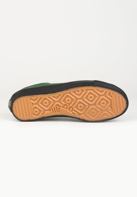 VM003 Suede Low duogreen-black Close-Up1