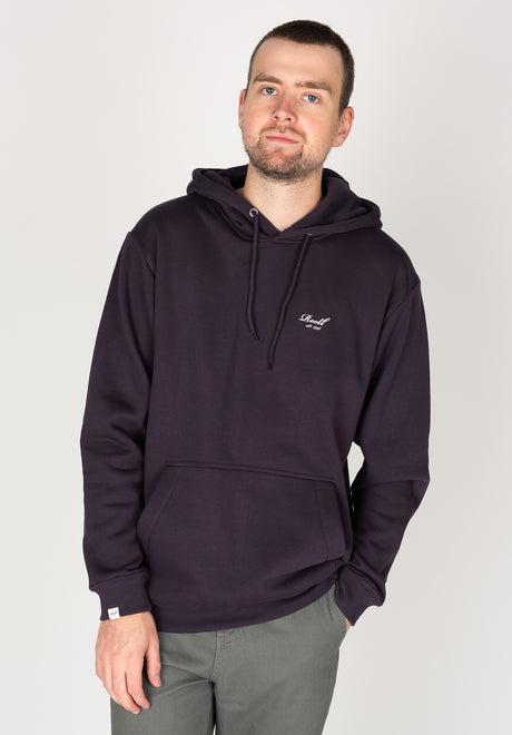 Reell Staple Logo Hoodie shadypurple – View 1