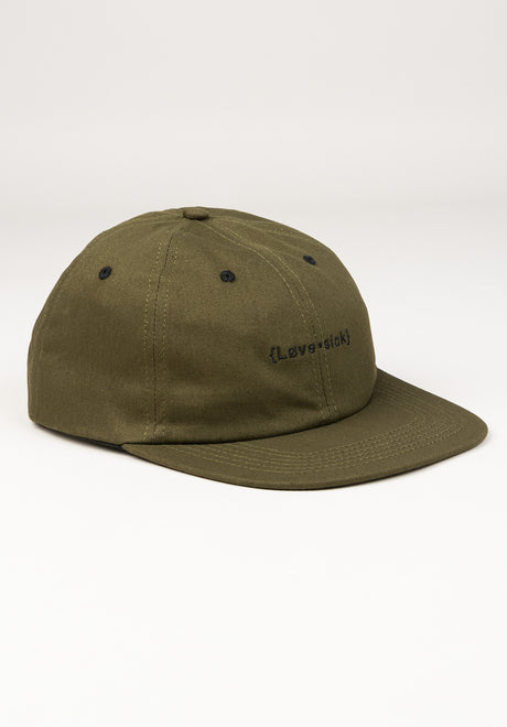 Lovesick Logo olive Vorderansicht
