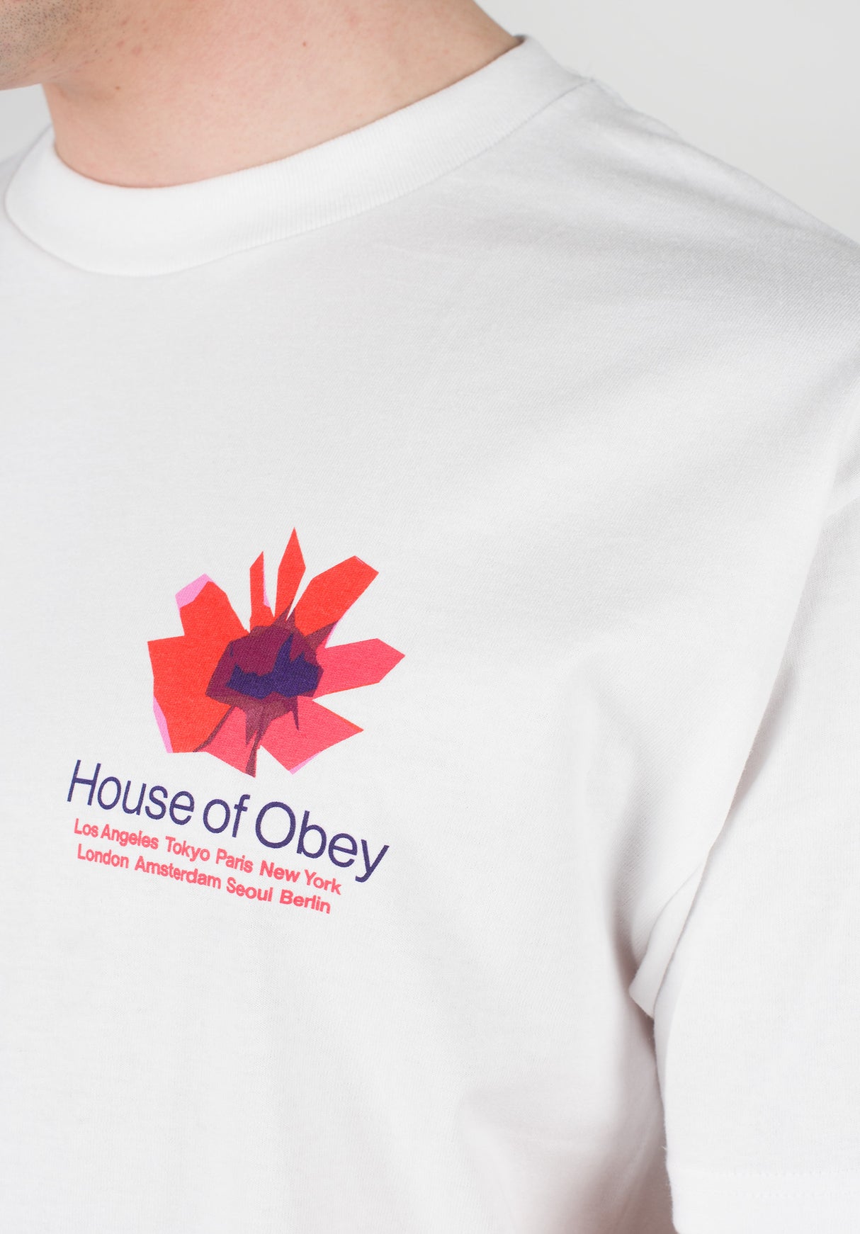 House Of Obey Floral white Close-Up1