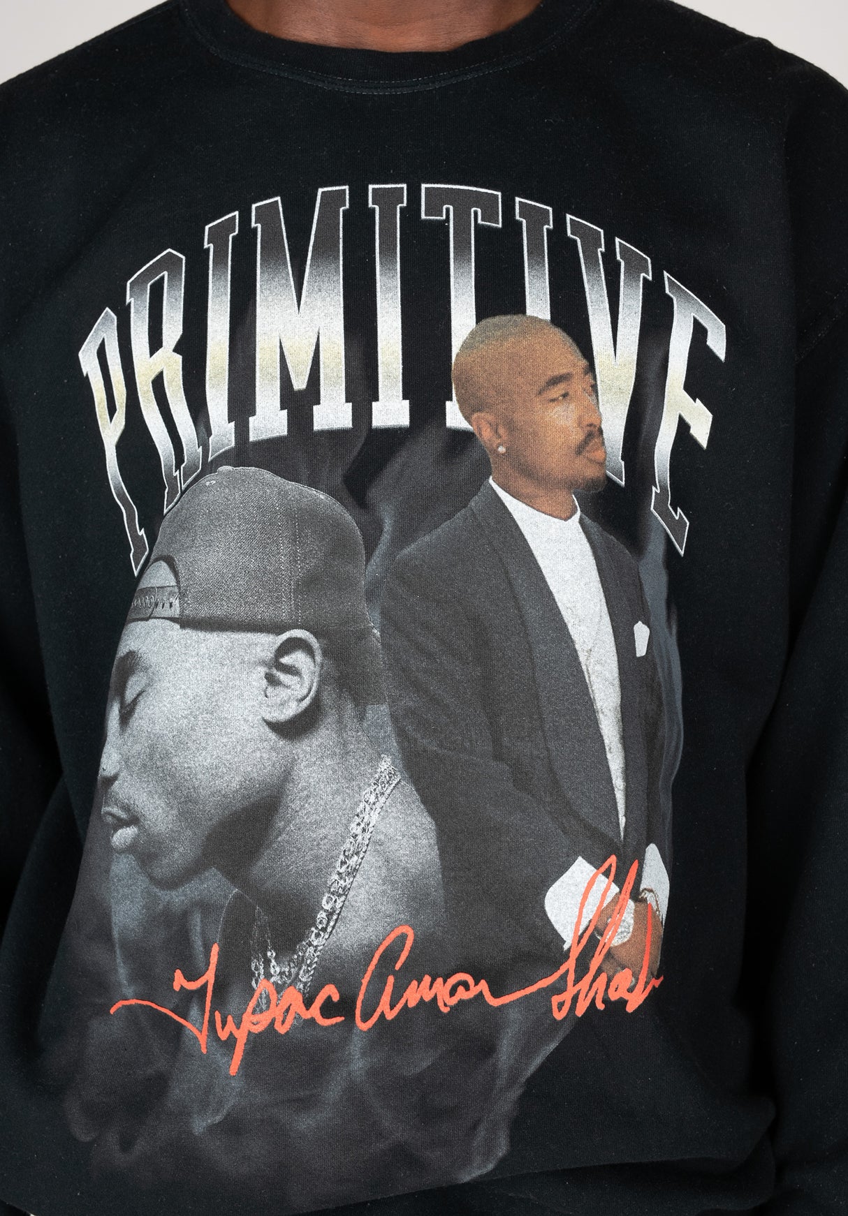 x Tupac Legend Primitive Skateboards Sweatshirt in black for Men – TITUS