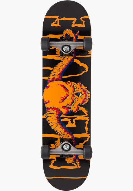 Horns Outline Mid Sk8 orange Vorderansicht