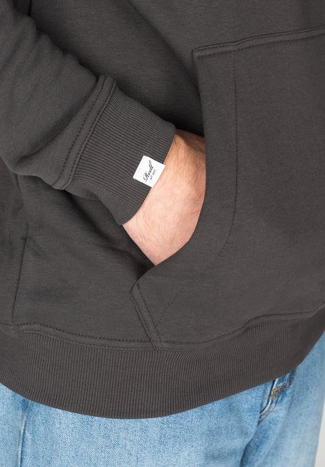 Reell Staple Logo Hoodie ravengrey – View 3